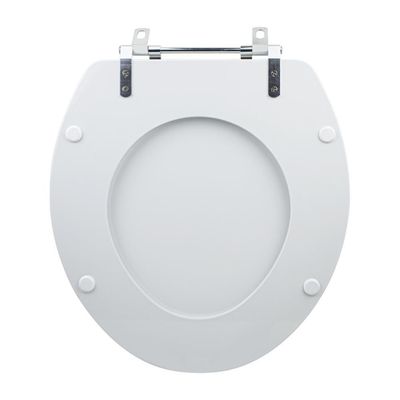 Tampa Vaso Sanitário Madeira Laqueada Loren Way Branco Para Bacia Lorenzetti