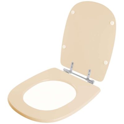 Assento Sanitario Paris Visone (salmão) Para Vaso Ideal Standard