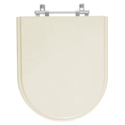 Tampa De Vaso Poliester Nuova Creme Bege Claro Para Bacia Deca 6lpf