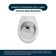 Tampa De Vaso Victoria Sterling Silver (cinza Claro) Para Bacia Ideal Standard