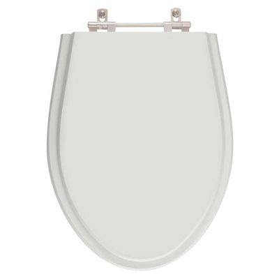 Tampa De Vaso Victoria Sterling Silver (cinza Claro) Para Bacia Ideal Standard