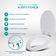 Assento Sanitario Poliester Absolute Cinza Quartzo Para Vaso Ideal Standard