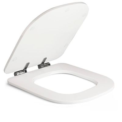 Assento Poliester Soft Close Antimicrobiano Unic Branco Para Vaso Deca