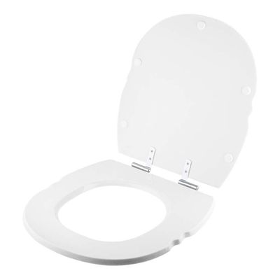 Assento Sanitario Poliester Com Amortecedor Massima Branco Para Vaso Incepa