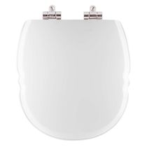 Assento Sanitario Poliester Com Amortecedor Massima Branco Para Vaso Incepa