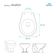 Assento Sanitario Poliester Avalon Preto Para Vaso Ideal Standard