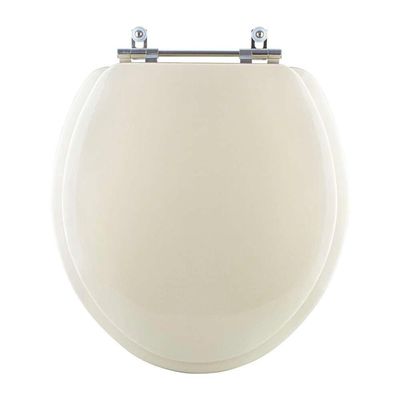 Assento Sanitário Almofadado Dalia Marfim Para Vaso Fiori