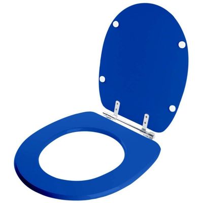Assento Sanitário Aspen Azul Para Vaso Deca