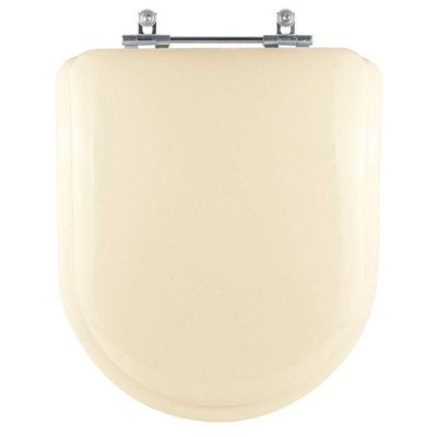 Assento Sanitário Almofadado Oxford Creme (bege) Para Vaso Deca