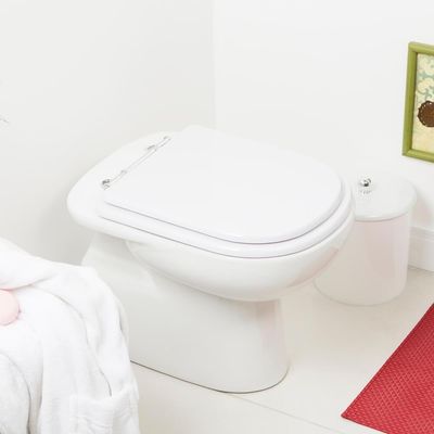 Assento Sanitário Acrílico Vogue Plus Branco Para Vaso Deca