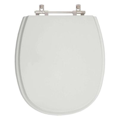 Assento Sanitário Aspen Cinza Real (cinza Claro) Para Vaso Deca