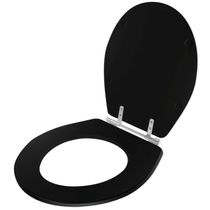 Assento Sanitário Carina Preto Para Ideal Standard