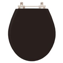 Assento Sanitário Carina Preto Para Ideal Standard