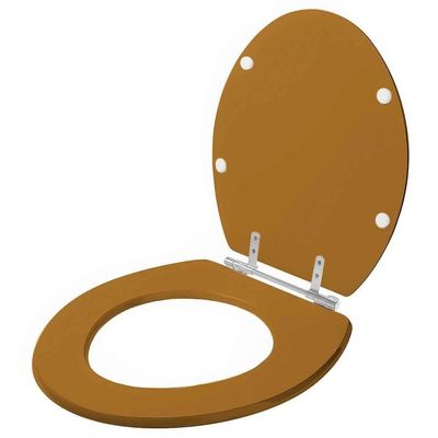 Assento Sanitário Parati Ocre (marrom) Para Vaso Logasa