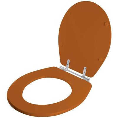 Assento Sanitário Carina Caramelo Para Louça Ideal Standard