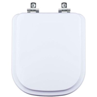 Assento Sanitário Com Fechamento Lento Lyon Branco Para Vaso Sensea