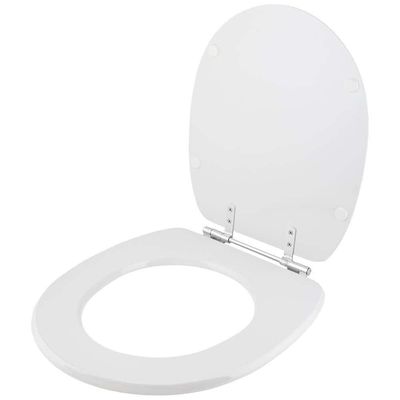 Assento Sanitário Poliester Antibacteriano Eros Branco Para Vaso Incepa