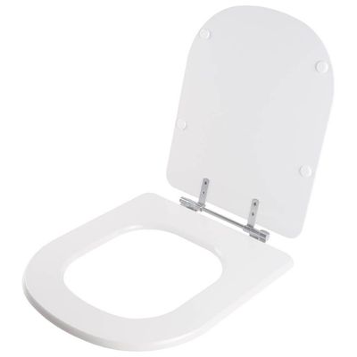 Assento Sanitário Em Mdf Vogue Plus Branco Para Bacia Deca