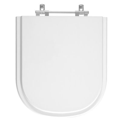 Assento Sanitário Em Mdf Vogue Plus Branco Para Bacia Deca