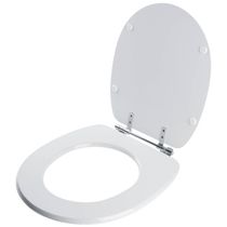 Assento Sanitário Poliéster Fast Branco Para Vaso Deca 6lpf
