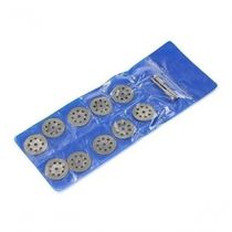 10 Serra Discos 22mm Diamantados Corte Micro Retífica Dremel