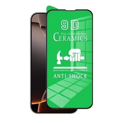 Película Cerâmica 9d Compatível Com Iphone 15 Pro Max