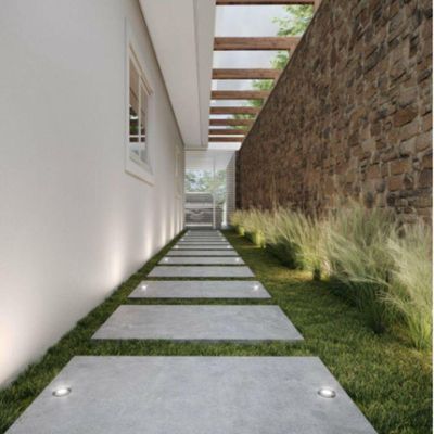 Luminária Embutido De Solo Elegance Avant - 5w - 3000k Luz Amarela
