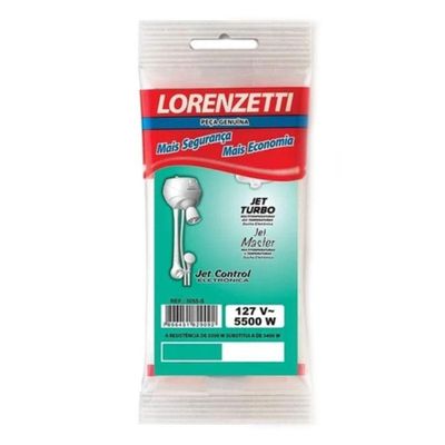Resistência Lorenzetti 3055-s Ducha Jet Turbo / Jet Master / Jet Control - 127v~5500w