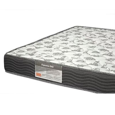 Cama Box Baú Casal Suede + Colchão De Espuma D33 Sereneprime 138cm Bege
