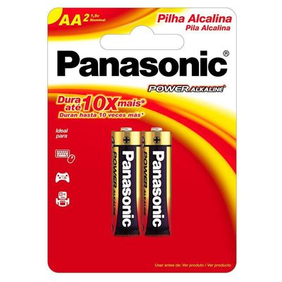 Pilha Alcalina Aa Com 2 Lr6xab-2b192