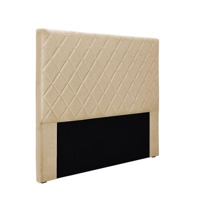 Cabeceira Cama Box King 195 Cm Dubai Linho S04 - D'rossi Cor Dourado
