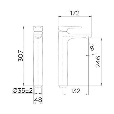 Torneira Misturador Monocomando Docol Lift 7961ce De Bancada ônix