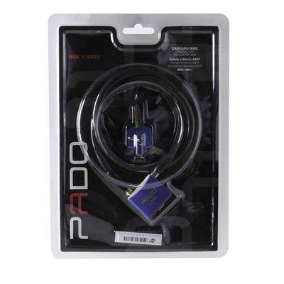 Cadeado Para Bicicleta Pado Lt-30 - Azul