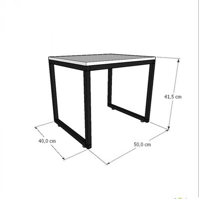 Mesa De Cabeceira Industrial Preta Mdf Canto Quarto Mesas De Cabeceira Mesinha Cabeçeira Cabiceira