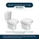 Assento Sanitário Em Mdf Flex Branco Para Bacia Deca
