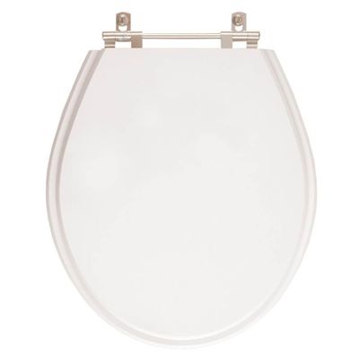 Tampa De Vaso Acrilico Ravena Branco Para Bacia Deca 6lpf