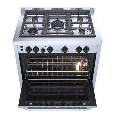 Fogão 5 Bocas Venax Temis A Gás Mesa De Inox 220V