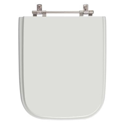Assento Sanitário Tivoli Sterling Silver (cinza Claro) Para Vaso Ideal Standard