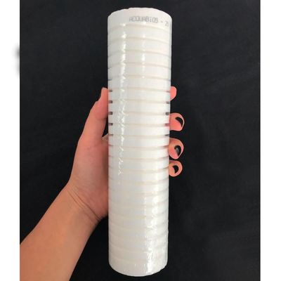 Kit 2 Refil Acqua 230RH 9.3/4' POE Filtro Acquabios Caixa de Água Ranhurado