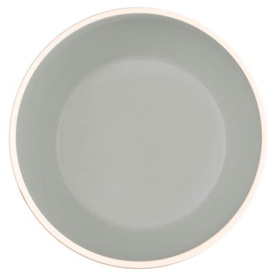Kit 12 Tigelas de Melamina Bowl Cinza 600ml Class Wolff Sobremesas Porções Sopas