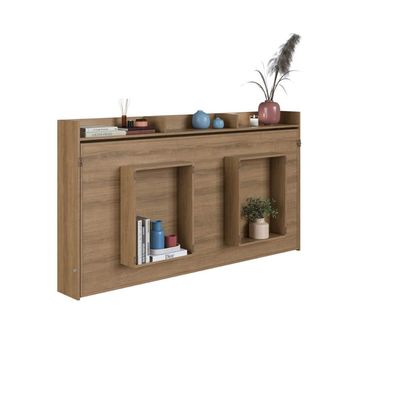 Cama de Solteiro Articulável Horizontal Mel Hanover MDP Dobrável Decoração Art In Móveis