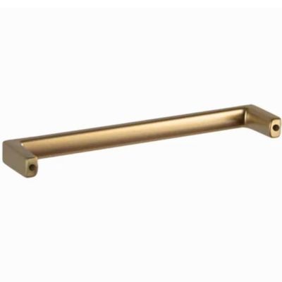 Puxador Oeiras Dourado 13,5cm Fosco para Gavetas Armários Zamac Torralba