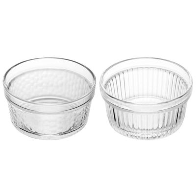 24 Ramequins de Vidro Molheiras 150ml Lyor Molhos Sobremesas Temperos Suflês