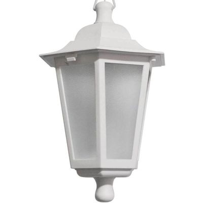 Conjunto 6 Pendentes de Teto Brancos 58cm Luminárias Gregas Dital Bivolt Lente Fosca