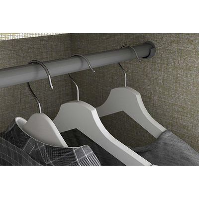 Guarda Roupa Solteiro 6 Portas e 3 Gavetas Caju DA136 Branco - Henn