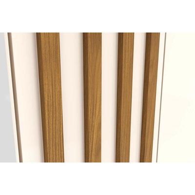 Guarda Roupa Casal 6 Portas (2 c/ Espelho) e 6 Gavetas Napoli Off White/Nature - Henn