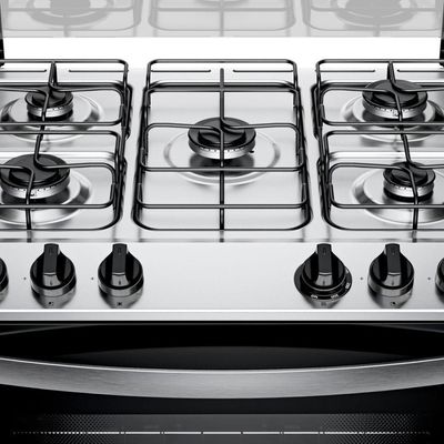 Fogão Brastemp 5 Bocas Mesa Inox BFS5NDB Branco Bivolt