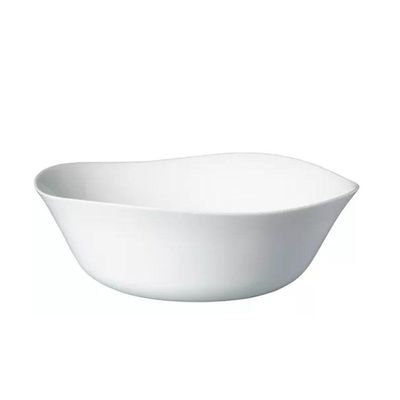 Jogo 8 Bowl De Vidro Opalino Branco Quadrado Tigela Molho Sobremesa 12cm Em Casa Tem
