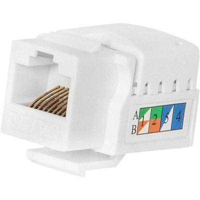 Tomada Keystone Rj45 Cat6 Storm - Pct - 10
