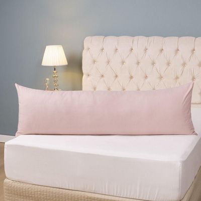 Kit 2 Fronhas Para Travesseiro De Corpo Slim 1,50cm X 50cm - Rose